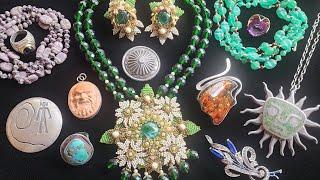 GOLD, SILVER, COSTUME: MADE EASY - RESELL & COLLECT VINTAGE JEWELRY! #collection #sale #jewellery