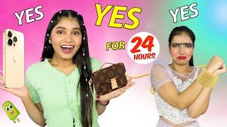 Saying YES To A Teenager For 24 Hours Challenge | DIYQueen