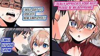 【Manga】My Evil Supervisor Tells Me To Train A Female Rookie Who He Can't Deal With.