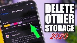 How To Delete OTHER Storage on Your iPhone ( 2020 )