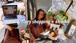 Run errands + grocery shop at TRADER JOES & COSTCO with me *VLOG*