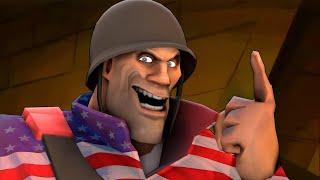The stars of TF2 sing the National Anthem