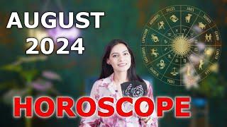 AUGUST 2024 PREDICTION: All Zodiac Sign August HOROSCOPE 2024  Tarot & Astrology Prediction 2024