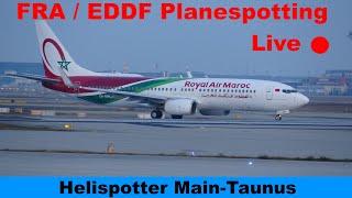 FRA LIVE  Planespotting | 25C/25L, Zeppelinheim