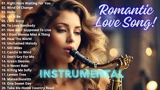 INSTRUMENTAL SAXAPHONE ROMANTIC LOVE SONG || LAGU BARAT