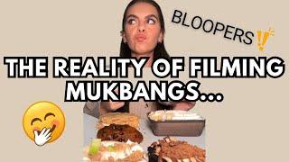 The Reality Of Filming Mukbangs… 🫢 Realistic Behind The Scenes!