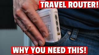 WHY YOU NEED A TRAVEL ROUTER - HOTEL'S , CRUISE SHIPS, AIRPORTS...