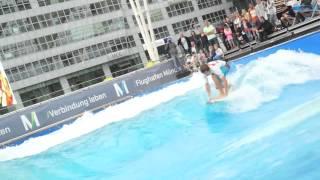 Surf & Style 2014 - Stationary Wave Riding“ im Münchner Airport vom 30.07.-24.08.2014