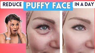 5 Anti-Age Tips to REDUCE PUFFY FACE/ Face Exercises and Home Remedies