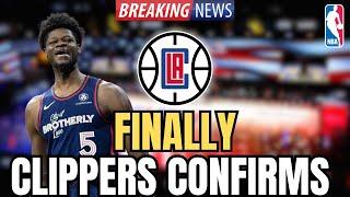 OFFICIAL NOTE! LOS ANGELES CLIPPERS CONFIRMS!. CLIPPERS NEWS.