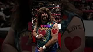 Mick Foley Evolution (1990-2021) #shorts