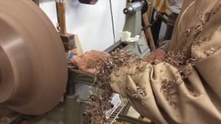 Wood Turning tree to bowl. Mike McGinnis