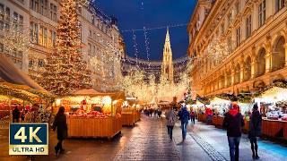 Vienna Christmas Market 2024 OPENING Night Christkindlmarkt Walking Tour