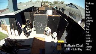 2019 The Haunted Shack Build Timelapse