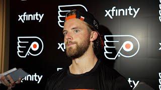 9/26 PHI vs. NYI Postgame: Samuel Ersson