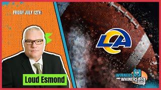 Free NFL Betting Pick: | Rams O/U Win total | Loud Edmond | 7/11/24