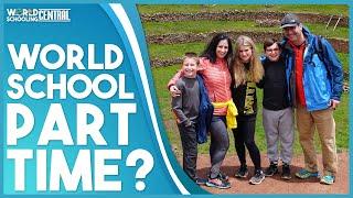 Worldschooling Part Time? Is That Possible? This Mom Worldschools Without Leaving Her Job!