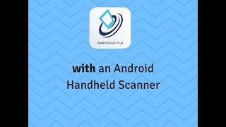 Android Handheld Scanner running Warehouse Plus for Linnworks