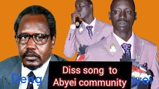 Twicda by Deng Red card a response to Abyei community world wide|| Debrusilva Tv 2022