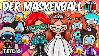 VOM NERD  ZUM SCHWARM ️‍ MAKEOVER BEIM MASKENBALL   DEUTSCHE TOCA BOCA STORY #tocaboca #BOCA