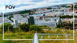 Mountain Coaster POV 5k Hammarbybacken, Stockholm. New for 2022