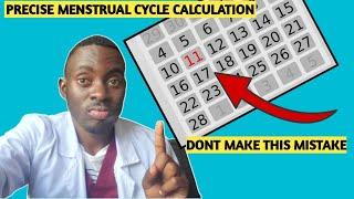 How To Calculate Length of your menstrual CYCLE (STEP BY STEP TUTORIAL)