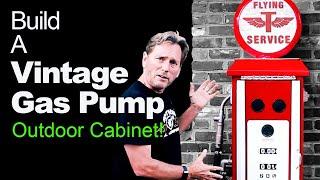 Retro Gas Pump Cabinet Build!