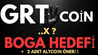 GRT coin Analiz I Boğa HEDEFİ ! Bitcoin Son Durum - Altcoin Oneri !