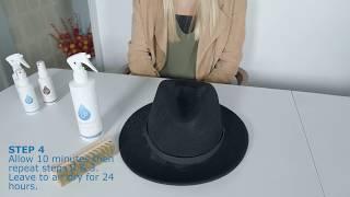 How to keep hats clean and safe from rain - Liquiproof Fabric Protector