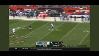 JUSTIN FIELDS THROWS A 60 YARD BOMB !!! OMG!!