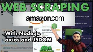  Web Scraping Amazon.com with Node.js, axios and JSDOM