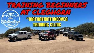 Training new off-roaders at Cleghorn! Dirtnation Takeover Clinic #3