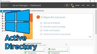 How To Setup Active Directory and Domain Controller for Clients (Home Lab)