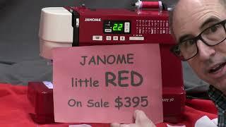 "Little Red" Janome Travel Mate 30