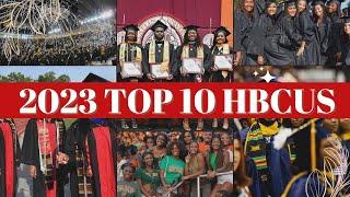 2023 Top 10 HBCUS