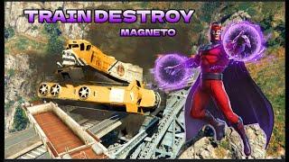 LIVE!!GTA V SUPERHERO POWER DISTRUCTION