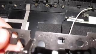 Lenovo Y50 screen lid hinge fastening problem: fix with nuts and bolts by drilling