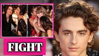 FIGHT Timothée Chalamet denies girlfriend Kylie Jenner feuding with Selena Gomez
