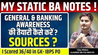 How to Prepare General Awareness for Bank Exams | GA for SBI | IBPS Mains हिंदी में[CC]