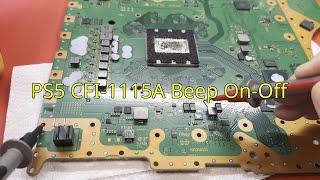 #158 Repair of PS5 CFI-1115A Beep On-Off