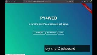 py4web on Pyhton Anywhere
