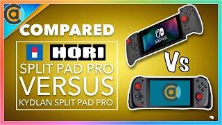 COMPARED: Hori Split Pad Pro versus Kydlan Split Pad Pro joycons