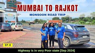 Mumbai to Rajkot Road Trip | Construction Update of Mumbai to Bharuch Highway | Roving Family