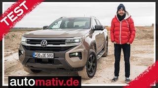 Platzhirsch im Pickup-Segment: Neuer VW Amarok PanAm V6 (2024) im Test mit Benjamin