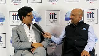 Arnab Debnath interview at the IIT Bay Area Leadership Conference 2023