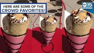 Hot Dog In A Cone! AZ Chimney Cakes is a new Paradise Valley hot spot - ABC15 Digital