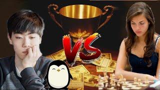 $5000 if Alexandra Botez beats me one time. | C9 penguingm1