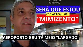 VOO ARACAJU SERGIPE PARA SAO PAULO PELA LATAM E O QUE ESTÁ ACONTECENDO COM O AEROPORTO DE GUARULHOS?