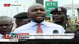 CS Murkomen says all involved in Nairobi Expressway Damages were captured on CCTV and will pay