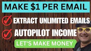 Email Extractor 2023-Extract Unlimited Emails And Earn Money